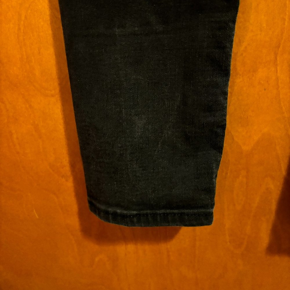 Levi’s 711 Skinny Jeans Black Stretchy 30x30 - Picture 14 of 16